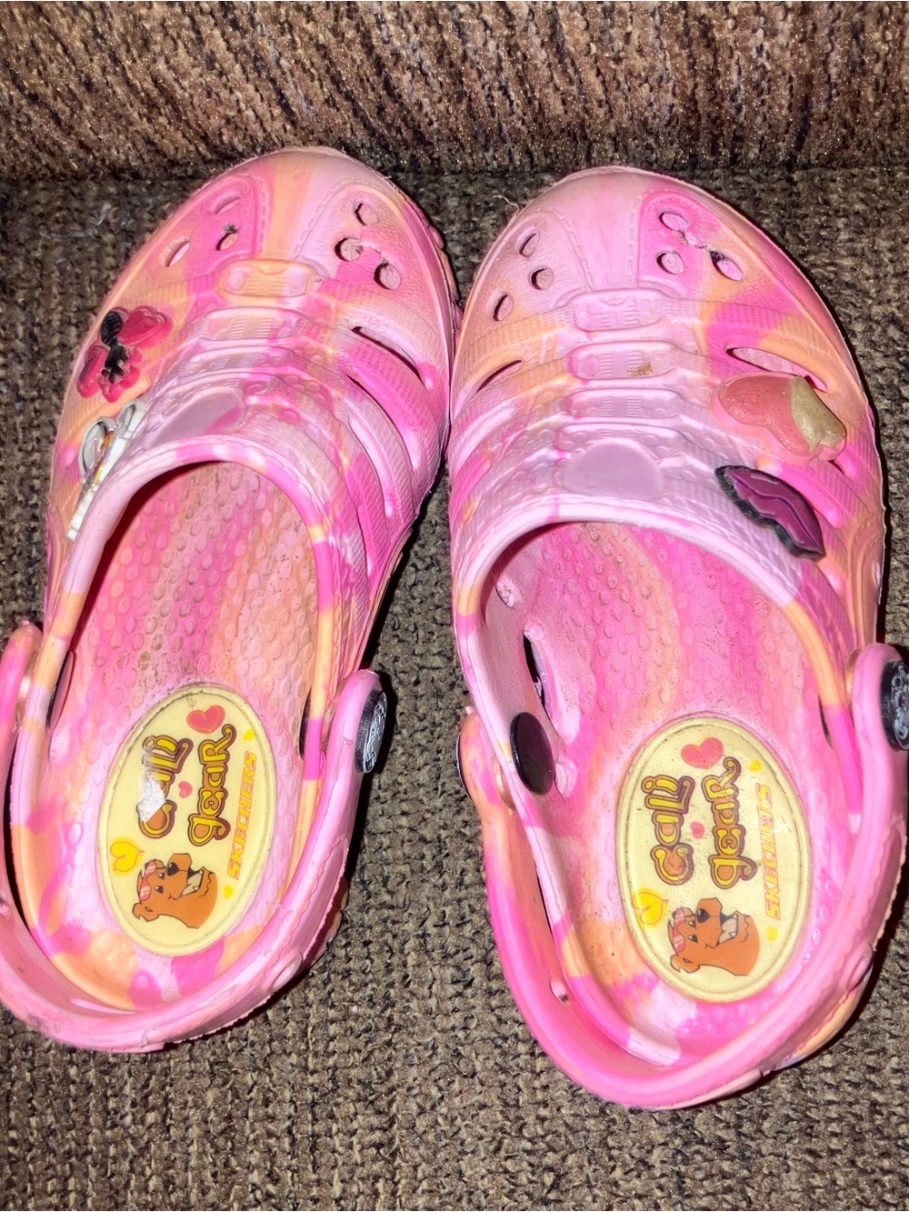Cali Gear Skechers Toddler Girl Sandals Pink Size 5